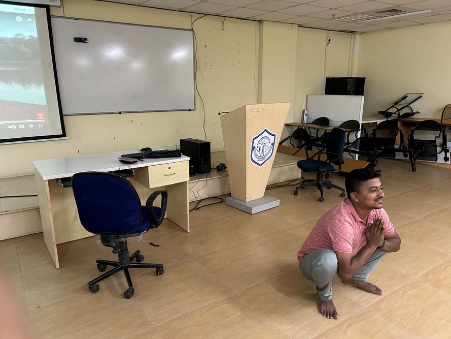 IIIT Kalyani Yoga Day 2024